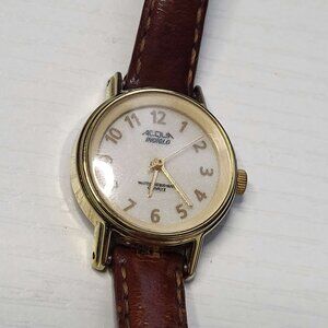 Acqua Indiglo Gold Tone Watch - For Parts & Repair
